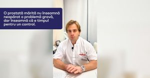 O prostată mărită nu înseamnă neapărat o problemă gravă, dar înseamnă că e timpul pentru un control.